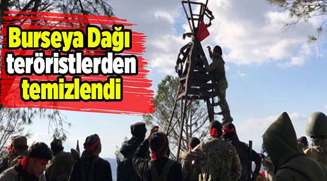 Burseya Dağı teröristlerden temizlendi