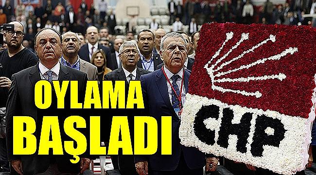 CHP İzmir İl Kongresinde Oylama Başladı