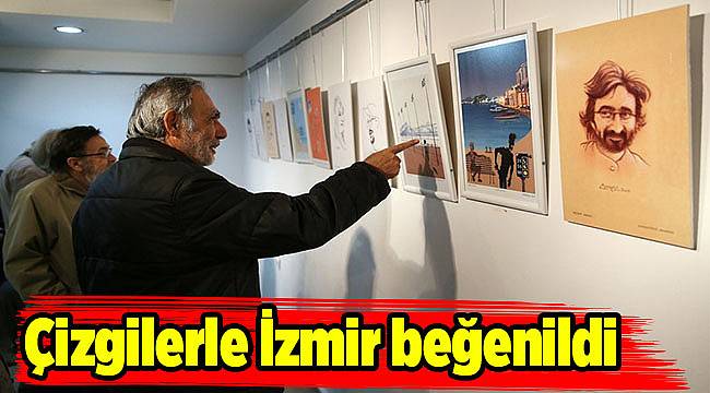 Çizgilerle İzmir beğenildi
