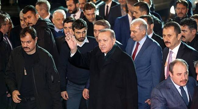 Cumhurbaşkanı Erdoğan Sarıyer'de seçimler için söz aldı