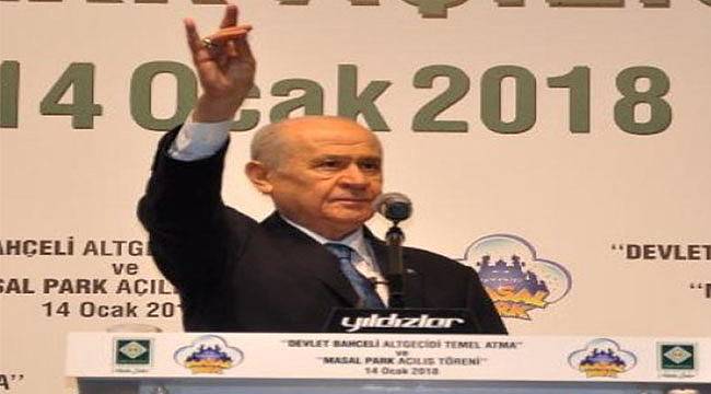 Devlet Bahçeli'nin ittifaka güveni tam