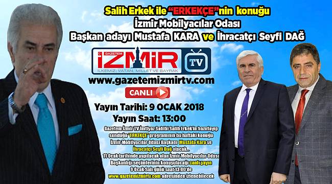 "ERKEKÇE" özel yayını yayınlanacak