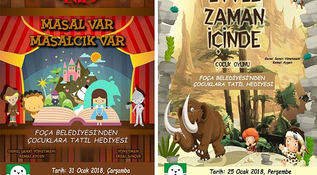 Foça Belediyesi'nden tatil hediyesi