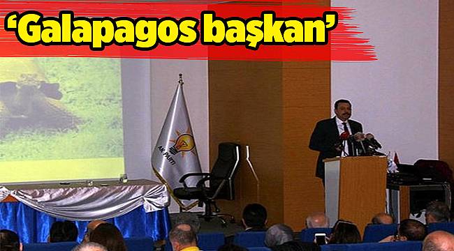 ‘Galapagos başkan’