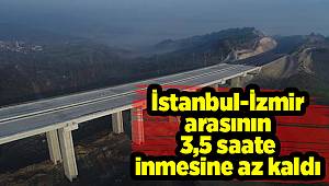 İstanbul-İzmir arasının 3,5 saate inmesine az kaldı