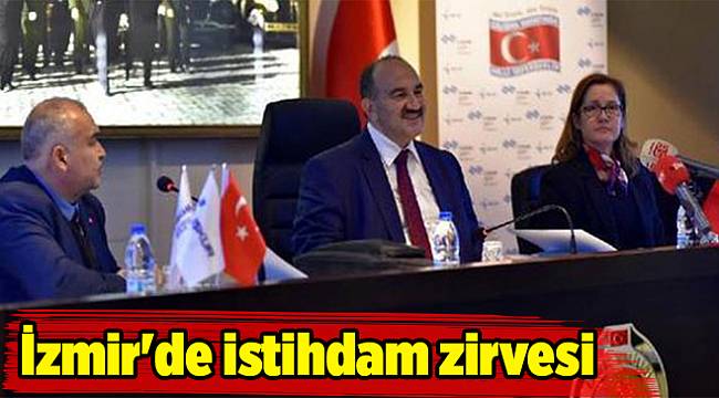 İzmir'de istihdam zirvesi