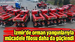 İzmir’de orman yangınlarıyla mücadele filosu daha da güçlendi