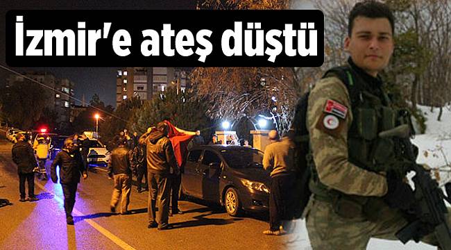 İzmir'e ateş düştü