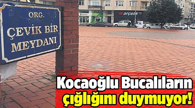 Kocaoğlu Bucalıların çığlığını duymuyor