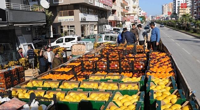 Mehmetçiğe narenciye desteği