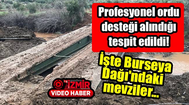 Profesyonel ordu desteği alındığı tespit edildi! İşte Burseya Dağı'ndaki mevziler...