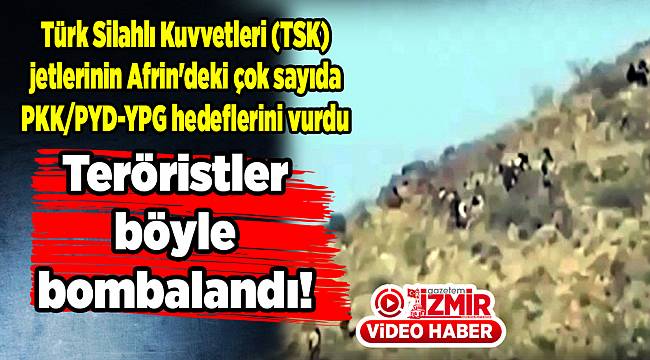 Teröristler böyle bombalandı!
