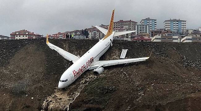 Trabzon’da pistten çıkan uçak kültür ve sanata hizmet edecek