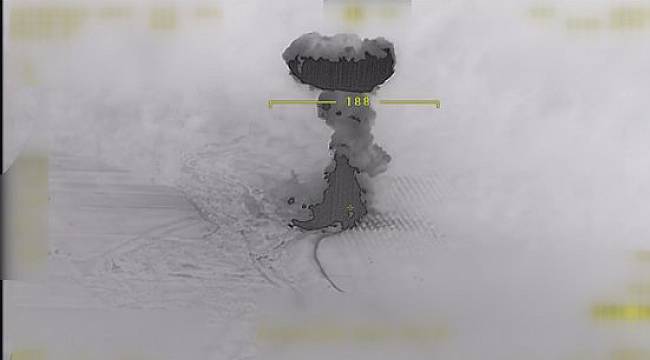 ABD'nin YPG'li teröristlere verdiği silahlar imha edildi