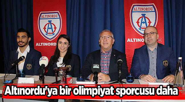 Altınordu'ya bir olimpiyat sporcusu daha