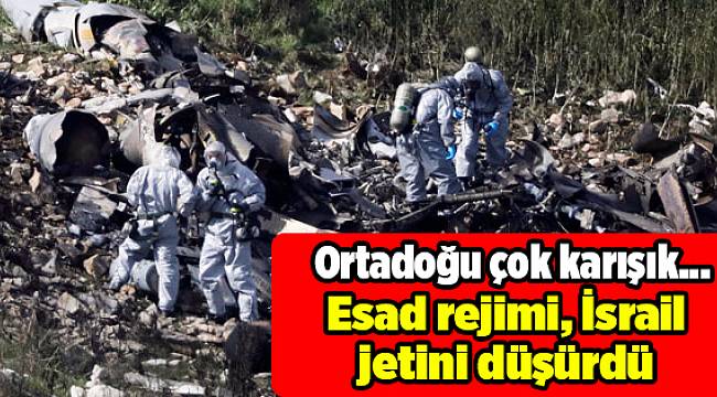 Esad rejimi, İsrail jetini düşürdü