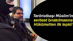 Hükümetten teröristbaşı Salih Müslim'in serbest bırakılmasıyla ilgili ilk açıklama