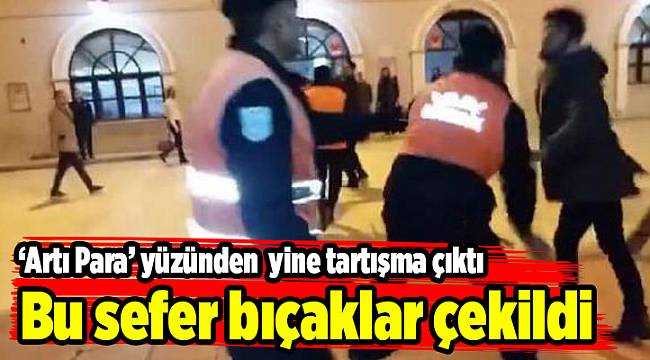 İZBAN'da bıçaklı kavga