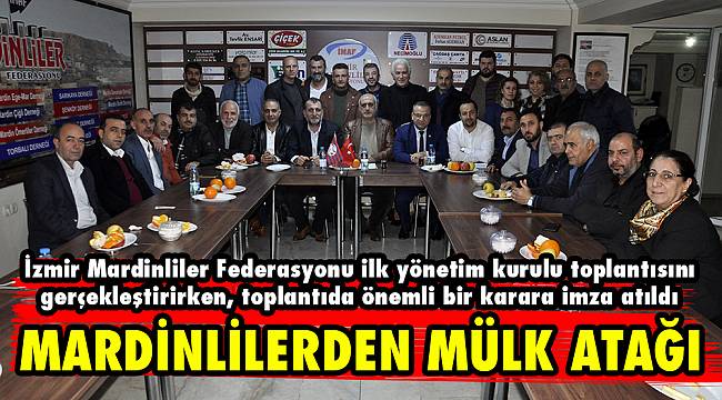 MARDİNLİLERDEN MÜLK ATAĞI