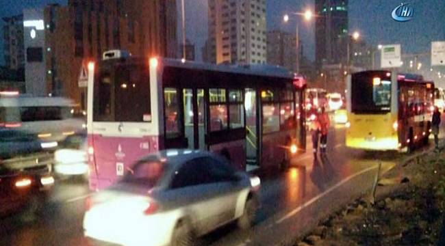 Özel Halk Otobüsü şoförüne kurşun yağmuru