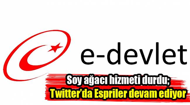 Soy ağacı hizmeti durdu; Espriler devam ediyor