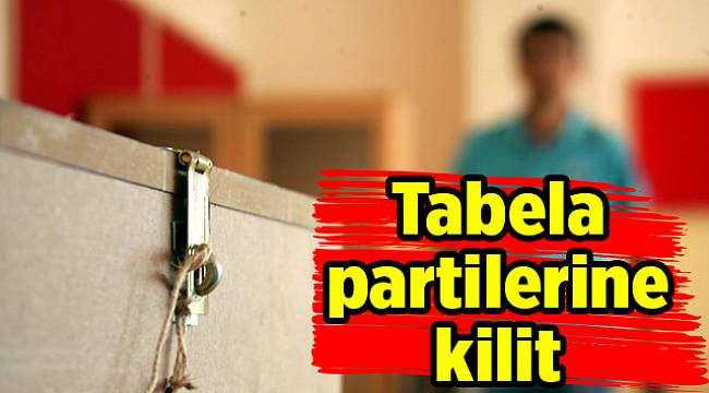 Tabela partilerine kilit