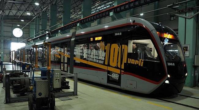 Yerli ve milli tramvayla 127 milyon liralık tasarruf