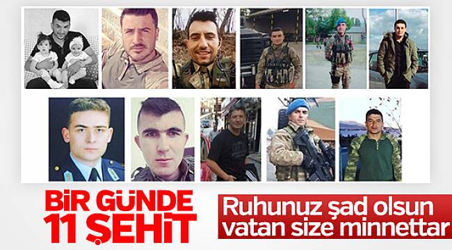 Zeytin Dalı Harekatı&#039;nda 22. gün: 11 şehit 11 yaralı