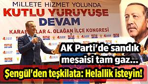 AK Parti'de sandık mesaisi tam gaz... Şengül'den teşkilata: Helallik isteyin!