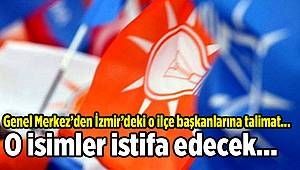 AK Parti İzmir'de ilçe başkanı olarak atanan o isimler istifa edecek