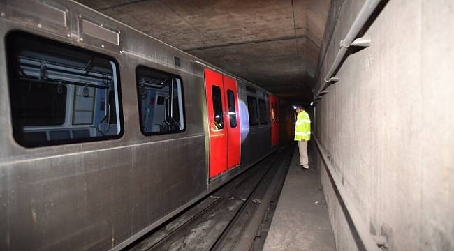 Ankara metrosunda kaza