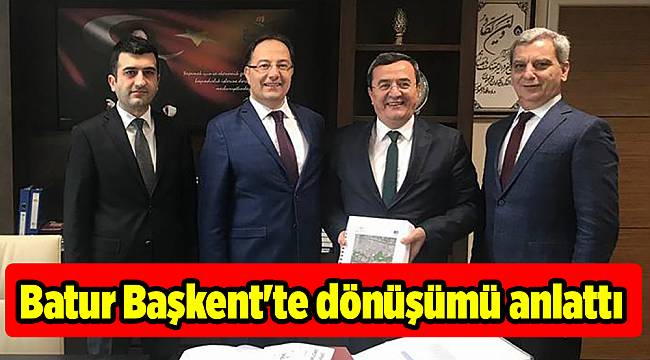 Batur Başkent&#039;te dönüşümü anlattı