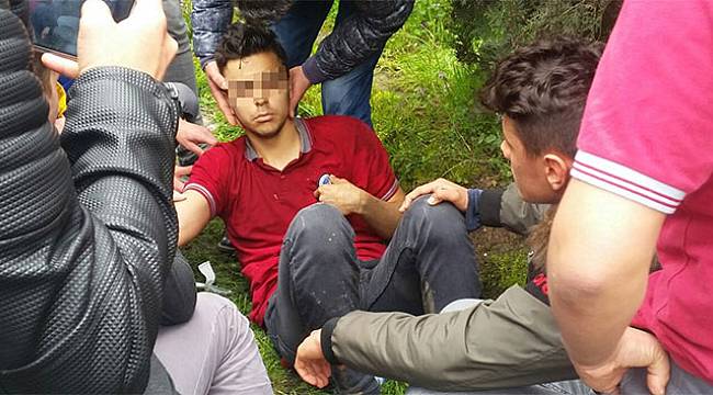 Bonzai partisi hastanede bitti