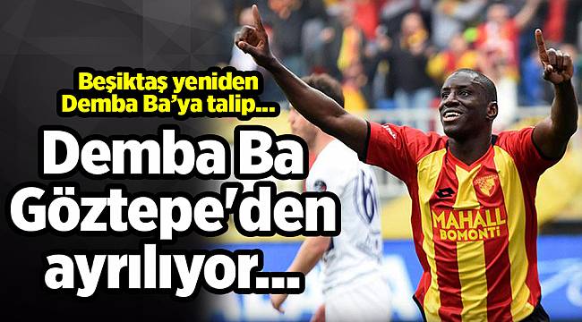 Demba Ba Göztepe'den ayrılıyor...