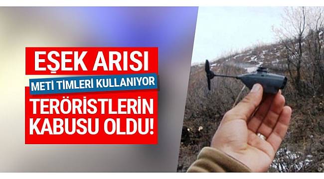'Eşek arısı' teröristlerin kabusu oldu