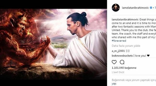 Manchester United, İbrahimovic ile yollarını ayırdı