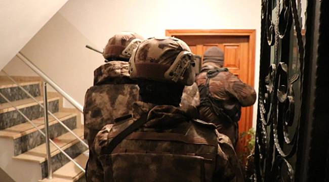 Şafak baskını operasyonunda çok sayıda gözaltı