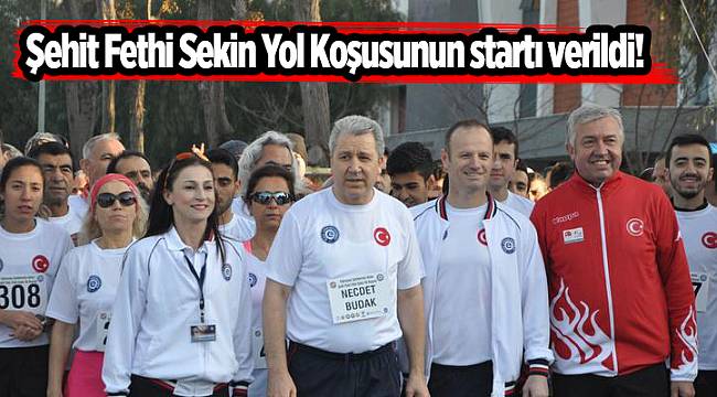 Şehit Fethi Sekin Yol Koşusunun startı verildi!
