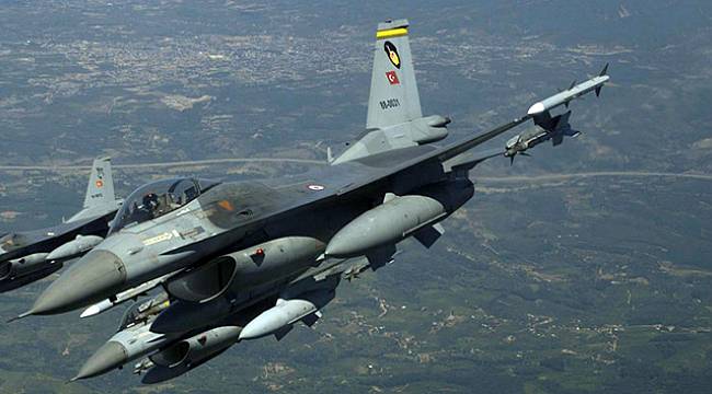 Türk Hava Kuvvetleri YPG&#039;nin mevzilerini vuruyor