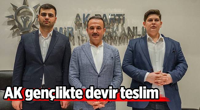 AK gençlikte devir teslim