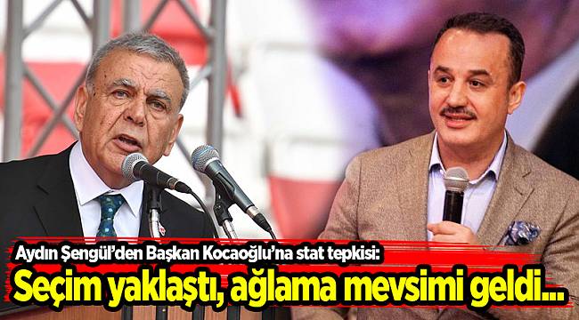 Aydın Şengül’den Başkan Kocaoğlu’na stat tepkisi
