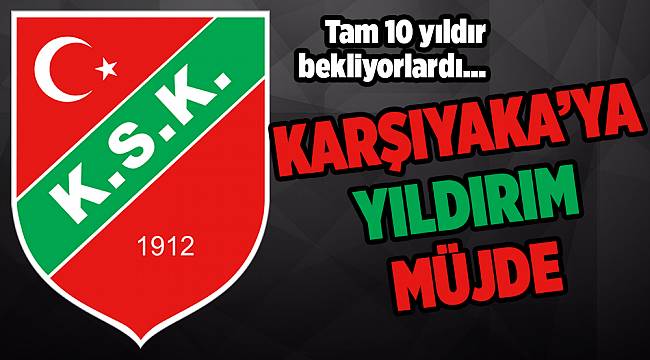 Başbakan'dan, Karşıyaka stadı için müjde!