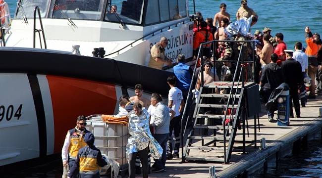 Batan teknede 71 öğrenci ve 6 mürettebat kurtarıldı