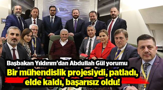 Bir mühendislik projesiydi, patladı, elde kaldı, başarısız oldu!
