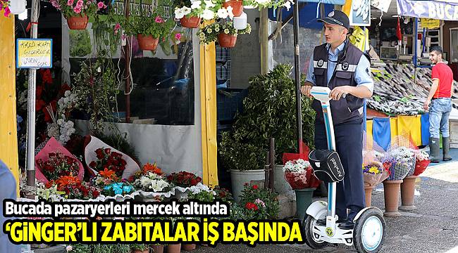Buca zabıtasından ‘Pazar’ denetimi
