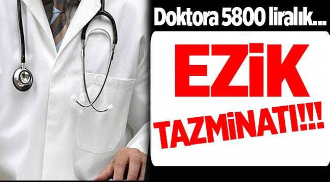 Hemşire ile doktor arasındaki tartışma tazminatla bitti