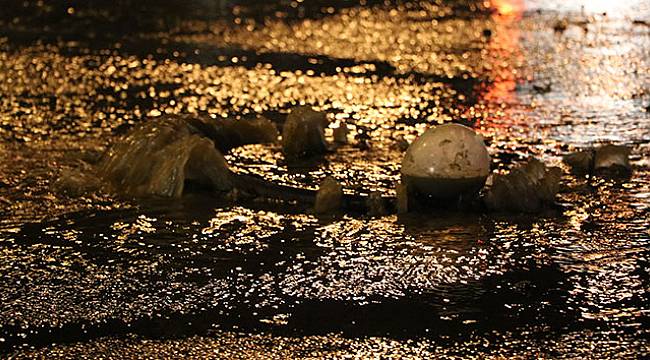 Kahramanmaraş’ta yollar göle döndü