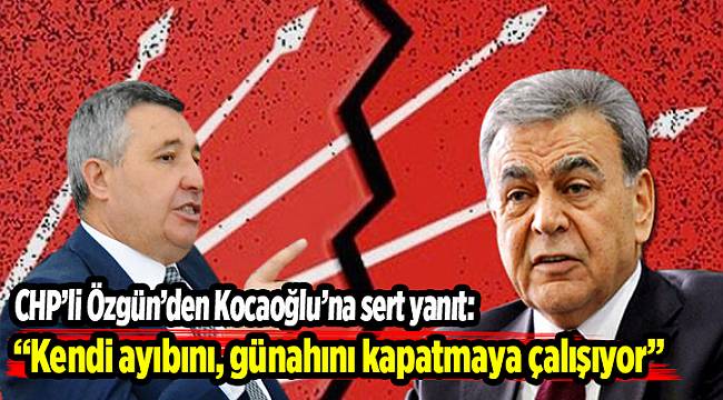 Kendi ayıbını, günahını kapatmaya çalışıyor