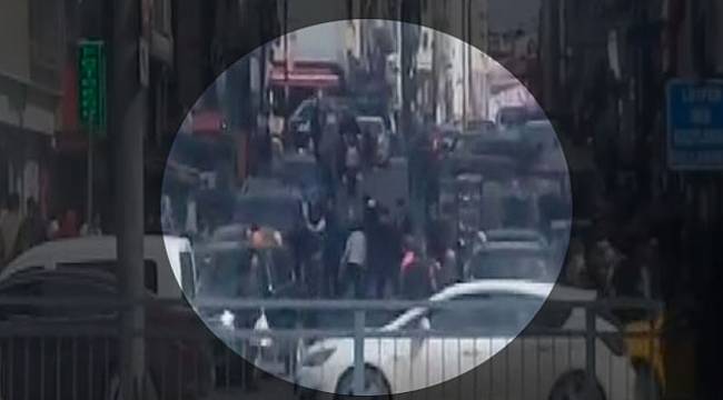 Kentin göbeğinde meydan dayağı attılar