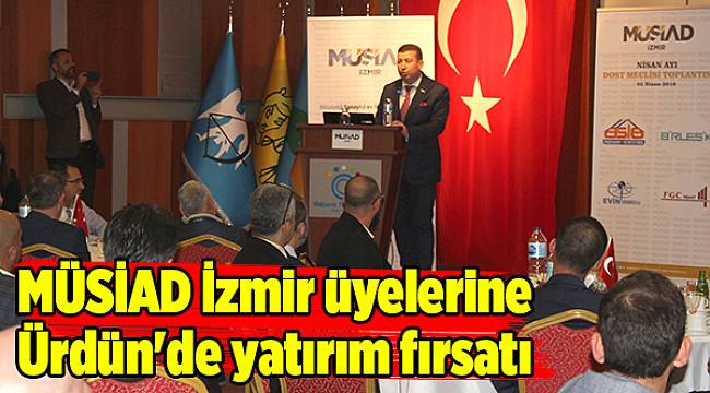 MÜSİAD İzmir üyelerine Ürdün&#039;de yatırım fırsatı